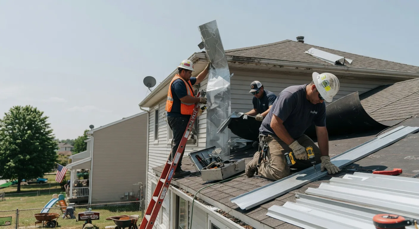 Metal Roof Repair in New Virginia, IA